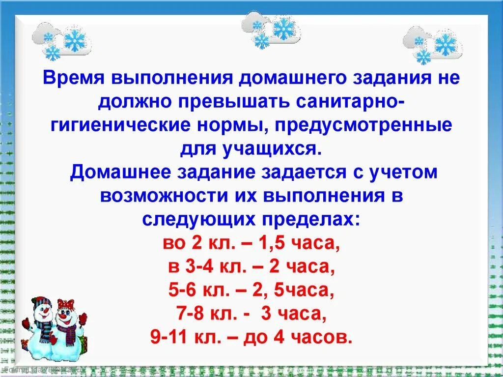 Сколько времени уходит на домашнее задание. Норма выполнения домашнего задания. Норма домашнего задания в 5 классе. Нормативы по выполнению домашнего задания. Норма времени выполнения домашнего задания.