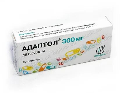 Рецепт на адаптол