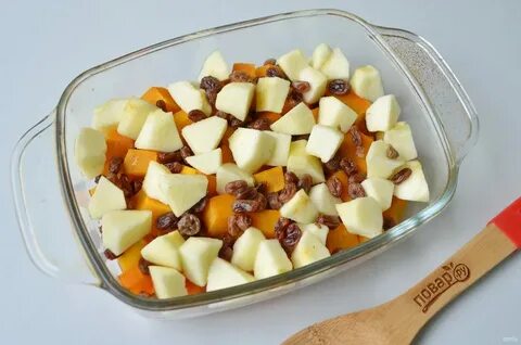 Тыква с изюмом