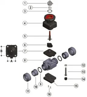 Клапан epdm