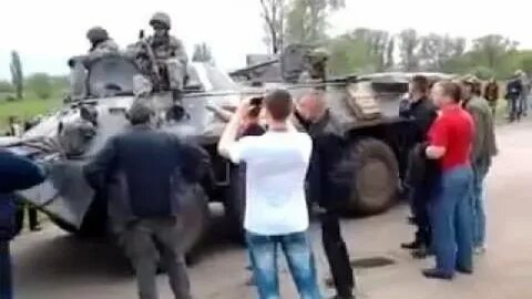 Колонна остановлена