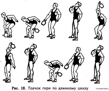 Как толкать гирю