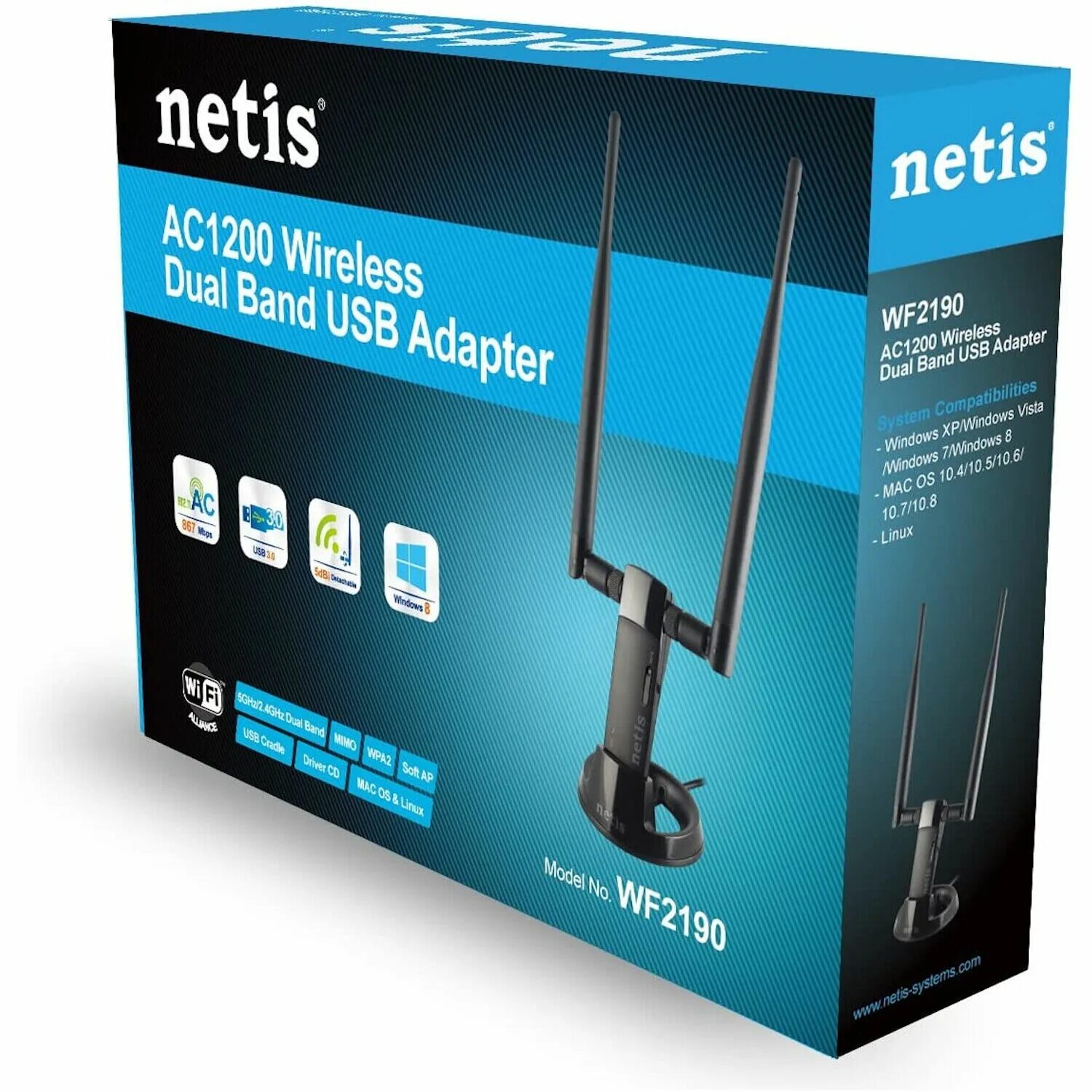 Netis адаптер. Netis wf2190. netis wifi адаптер.