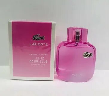 Lacoste розовые духи