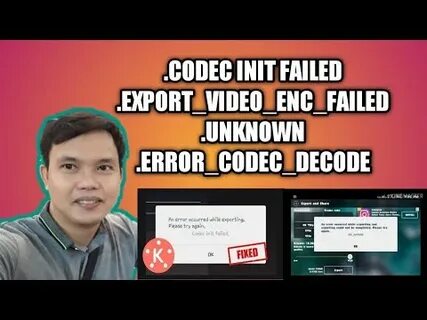 Export failed code