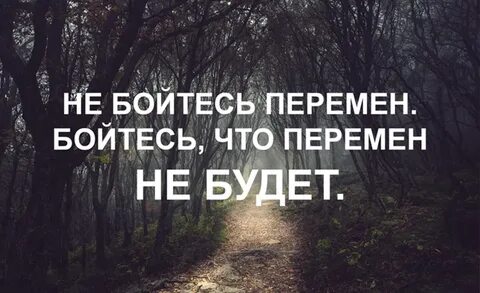Почему боятся перемен сочинение