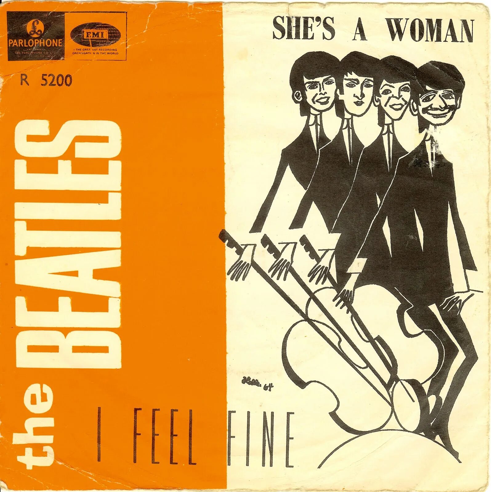 The beatles i feel fine / she’s a woman. Parlophone. Beatles she woman. Ринго старр с гитарой. Beatles she woman.