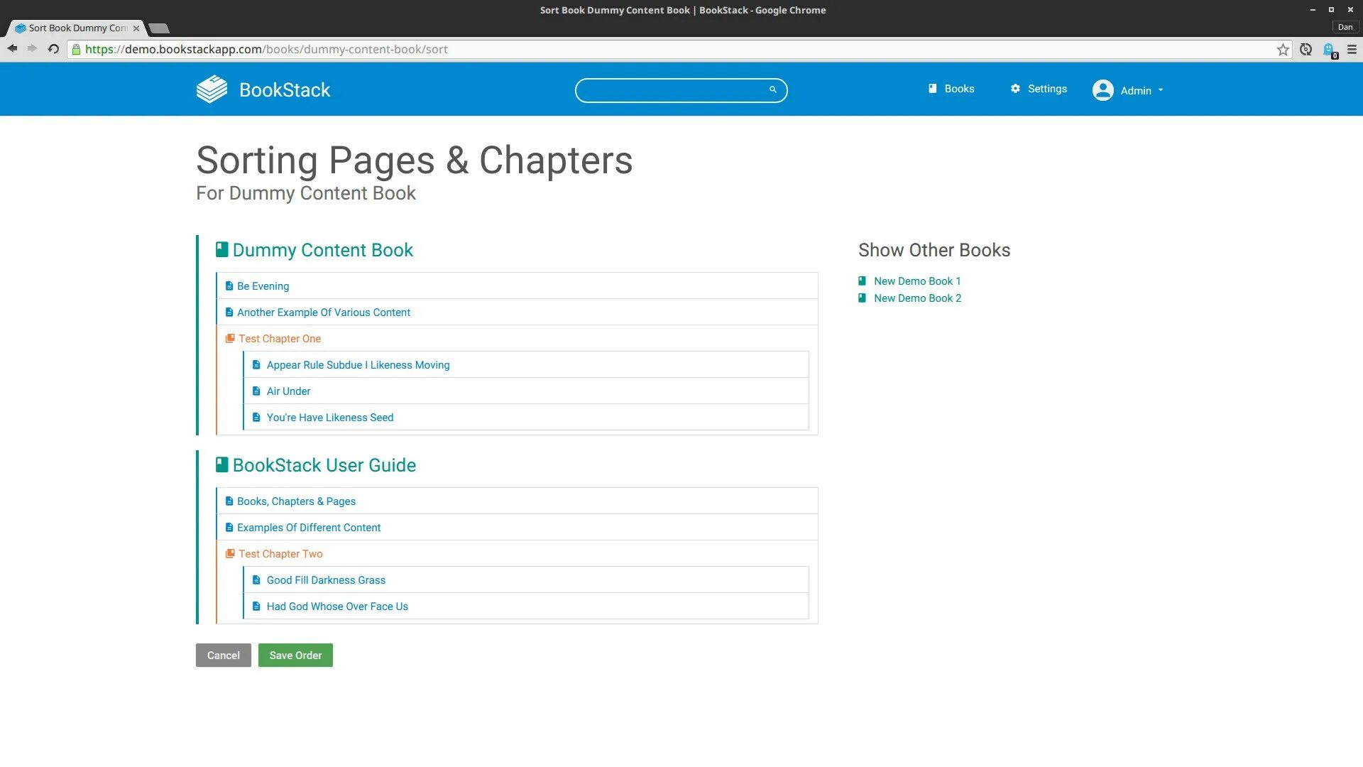 Page 1 sort