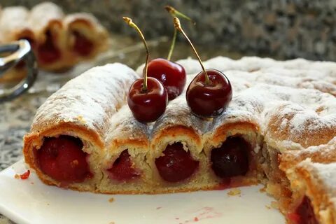Тесто для пирога с вишней рецепт