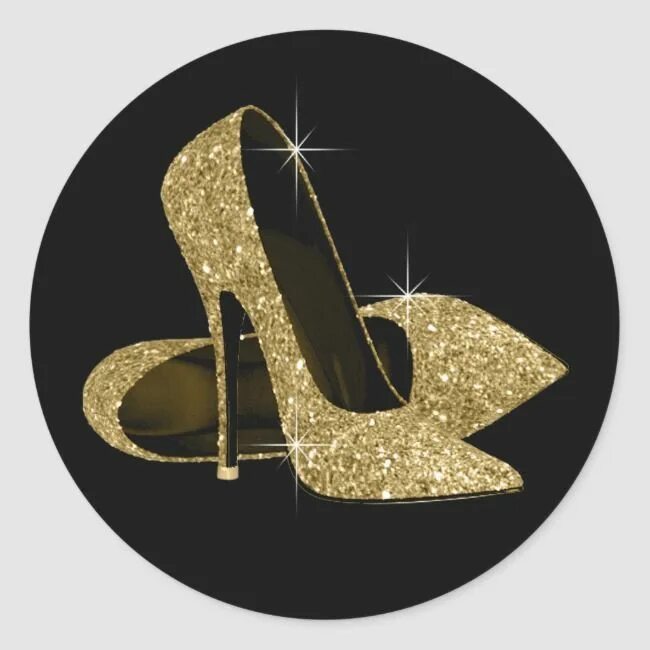 Хай голд. Эмблема Gold Heels. Каблук Sticker. Стикеры для обуви. Обувь черная каблуки с золотом.