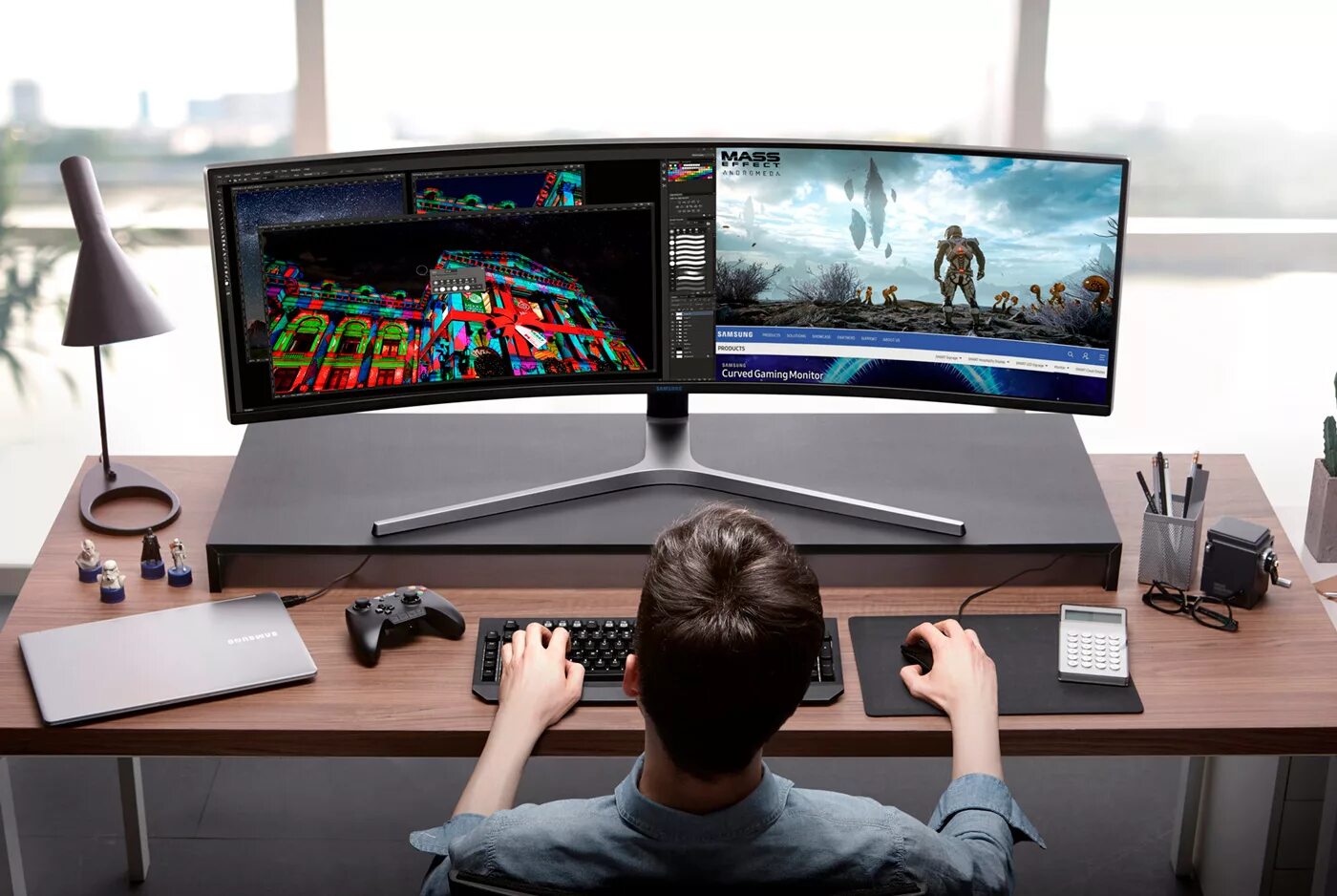 Какой монитор нужен для игр. Samsung chg90 монитор 32:9. samsung chg90. самсунг chg90 монитор. игровой монитор samsung 49&quot; chg90 32:9.