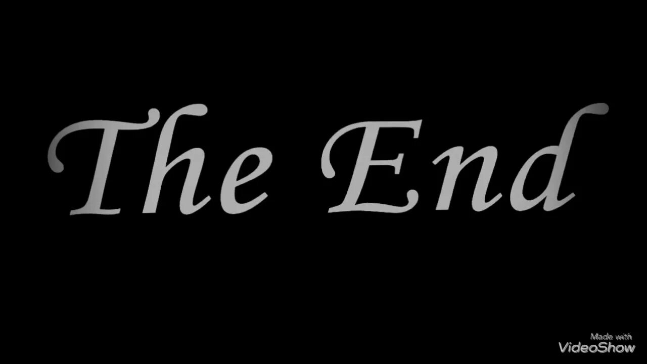 The end records. The end картинка. the end картинка на черном.