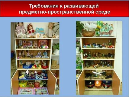 Оборудование группы предметно развивающая среда