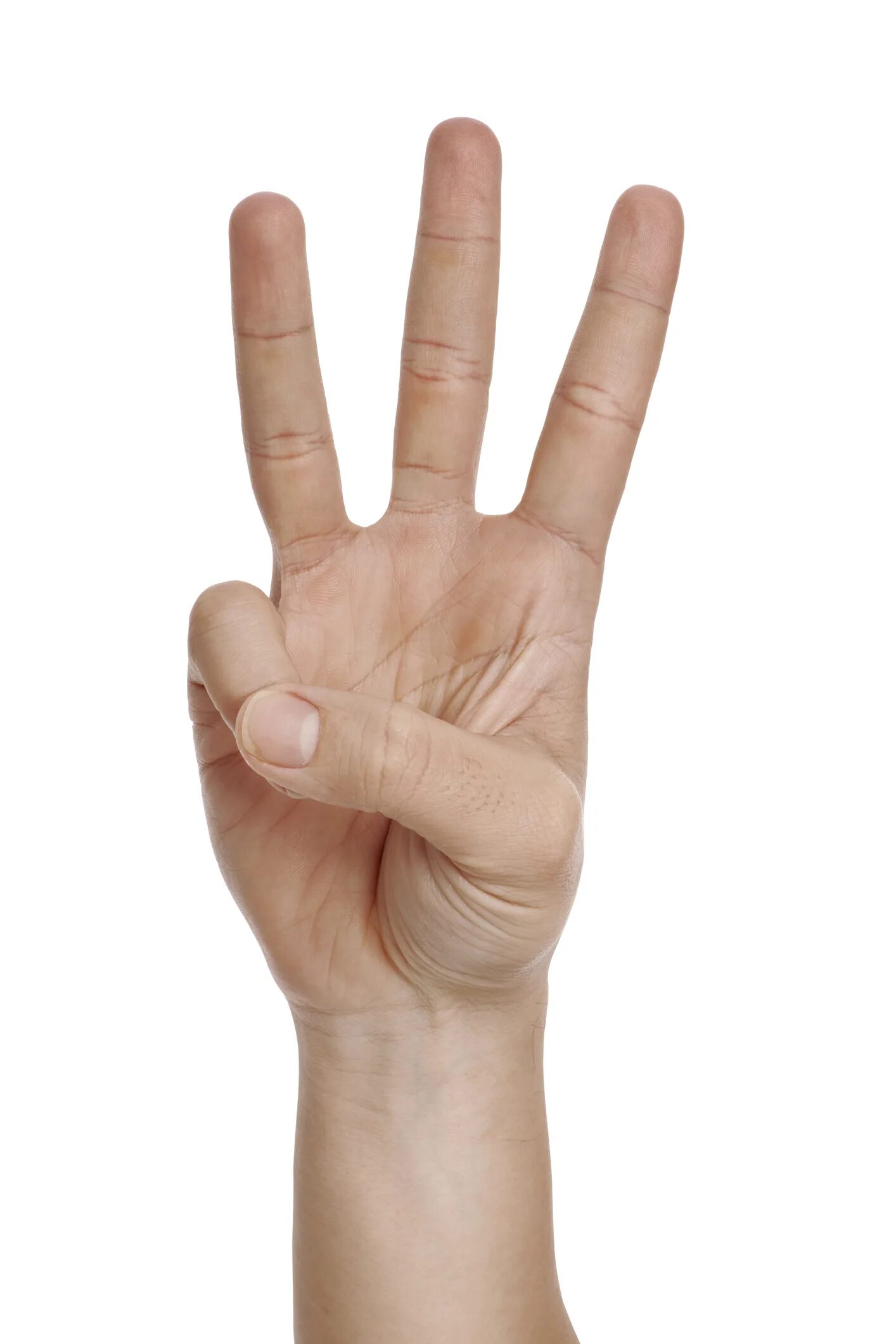 Показывать три пальца. Три пальца. Рука показывает три пальца. Три пальца на белом фоне.