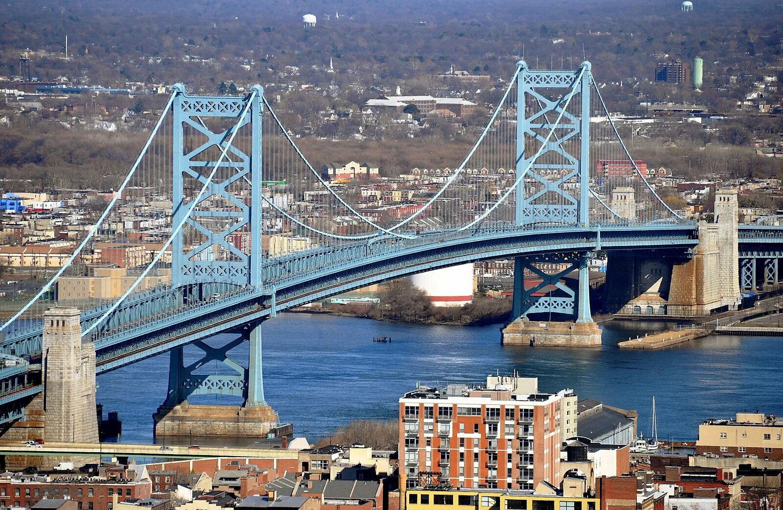 The first bridge was