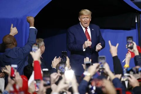 Предвыборный митинг трампа