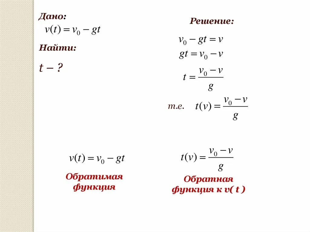 Найдите функцию обратную функции y x. Найдите функцию обратную к функции. Обратимая и Обратная функция. Нахождение обратной функции. Функция Обратная данной.