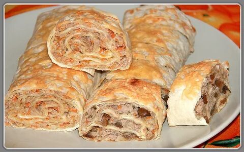 Рулетики из лаваша на сковороде рецепты