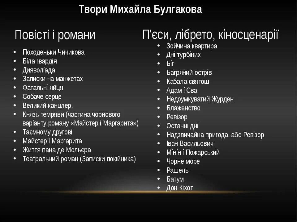 Произведения Булгакова список. Произведения Булгакова самые известные список. Булгаков пьесы список. Список Романов Булгакова.