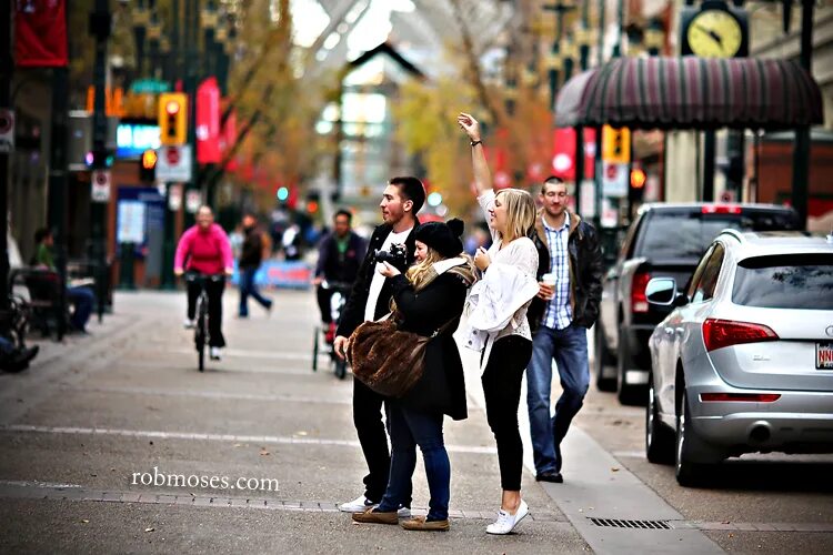People live in the street