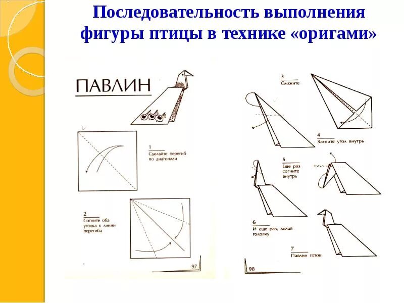 Птица счастья оригами. Оригами последовательность выполнения. Оригами техника выполнения. Оригами птица схема.
