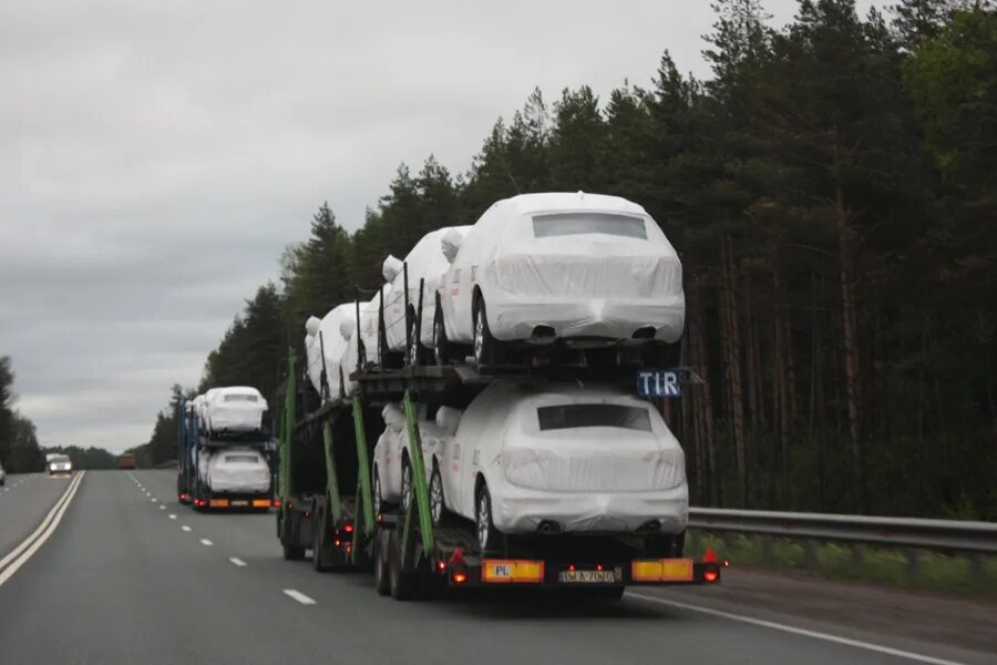 Перевозка нового автомобиля