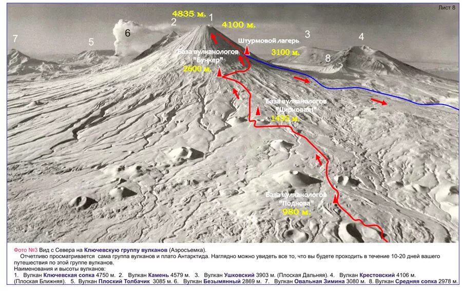 Другое название высоты. Ключевская группа вулканов маршрут. Ключевская группа вулканов карта. Вулкан Ключевская сопка маршрут. Ключевская сопка маршруты восхождения.
