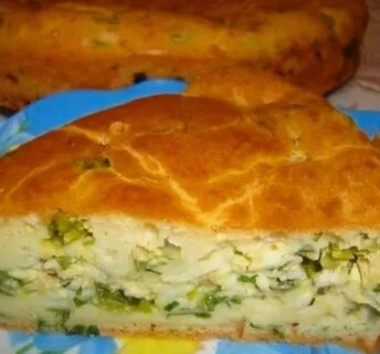 Приготовить пирог с зеленым луком