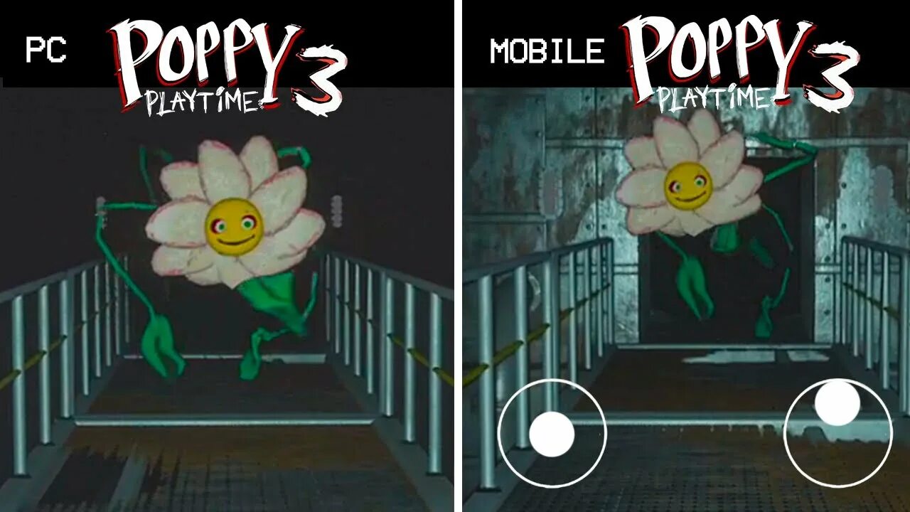 Poppy playtime 3 mobile версия. Poppy Playtime 3 Дейзи. Дейзи из 3 главы Poppy Playtime. Poppy Playtime 3 глава. PC vs mobile Poppy Playtime.