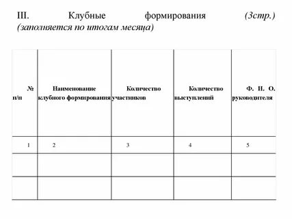 Клубный журнал