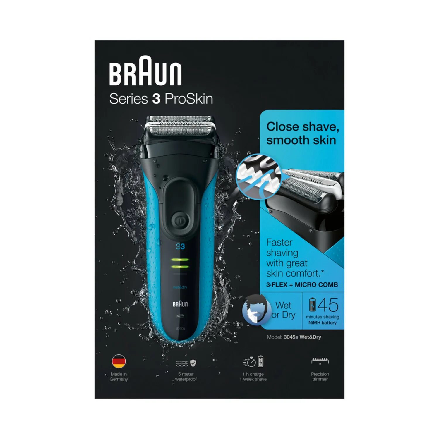 Series 3 proskin. Электробритва Браун 3040s. Braun Series 3 PROSKIN. Бритва Braun 81607300. Braun 3040s Electric Razor с выдвижным триммером.