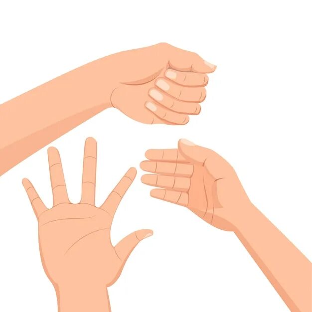Hand to hand set