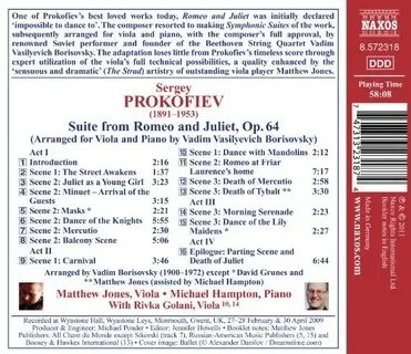 Romeo and juliet op 64 act 1