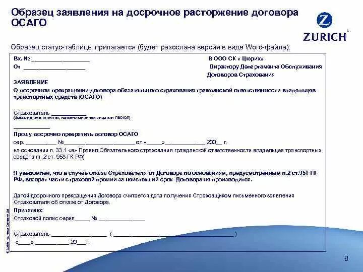 Согаз жизнь договор. Заявление о досрочном прекращении договора ОСАГО. Как заполнить заявление о досрочном прекращении договора ОСАГО. Вск страхование расторжение договора ОСАГО образец. Вск страхование заявление о расторжении договора страхования.