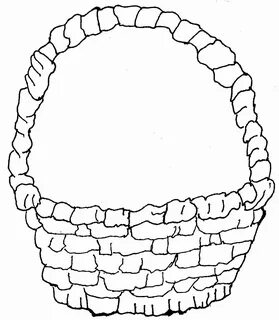 Easter Basket Coloring Page Elegant Empty Easter Basket Coloring Page Coloring H