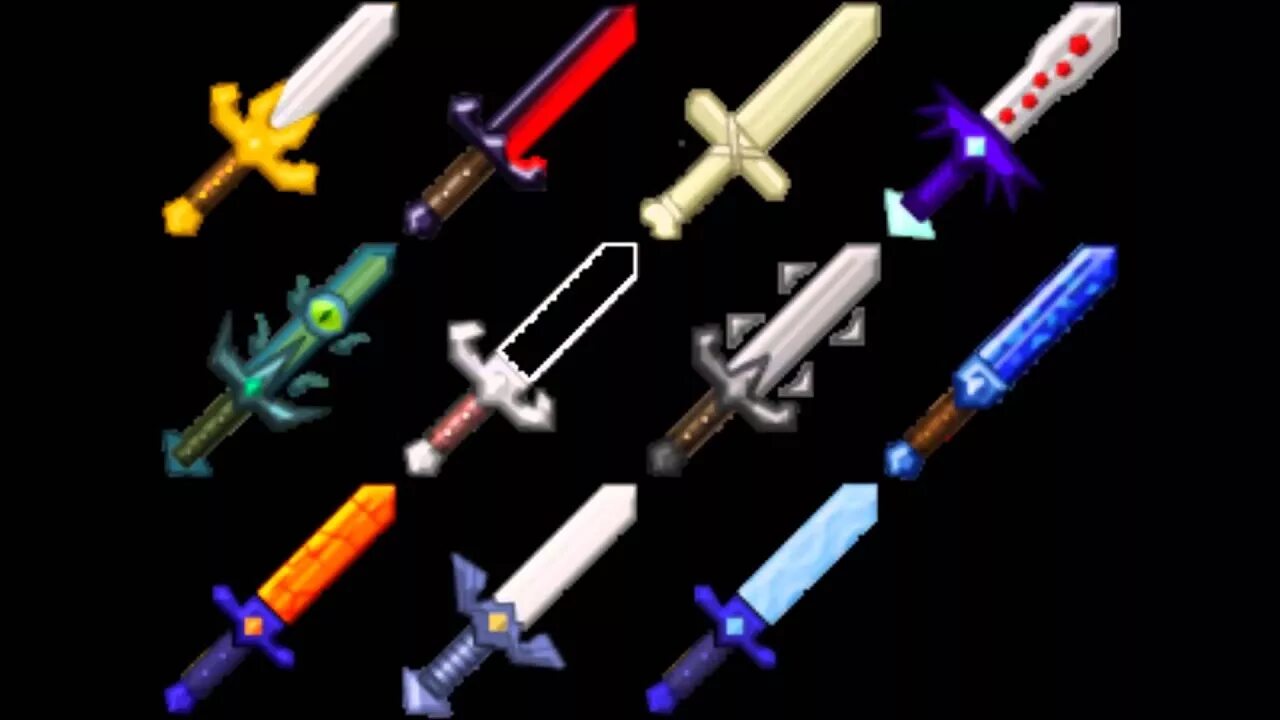 Майнкрафт новые мечи