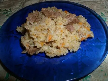 Картошка с тушенкой и рисом