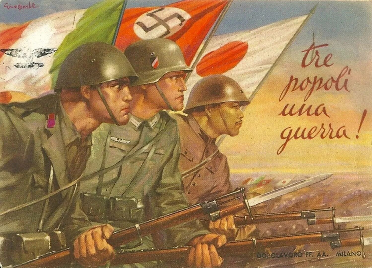 Плакаты второй мировой войны. Плакаты стран оси. Немецкие военные плакаты. Плакаты Италии второй мировой войны.