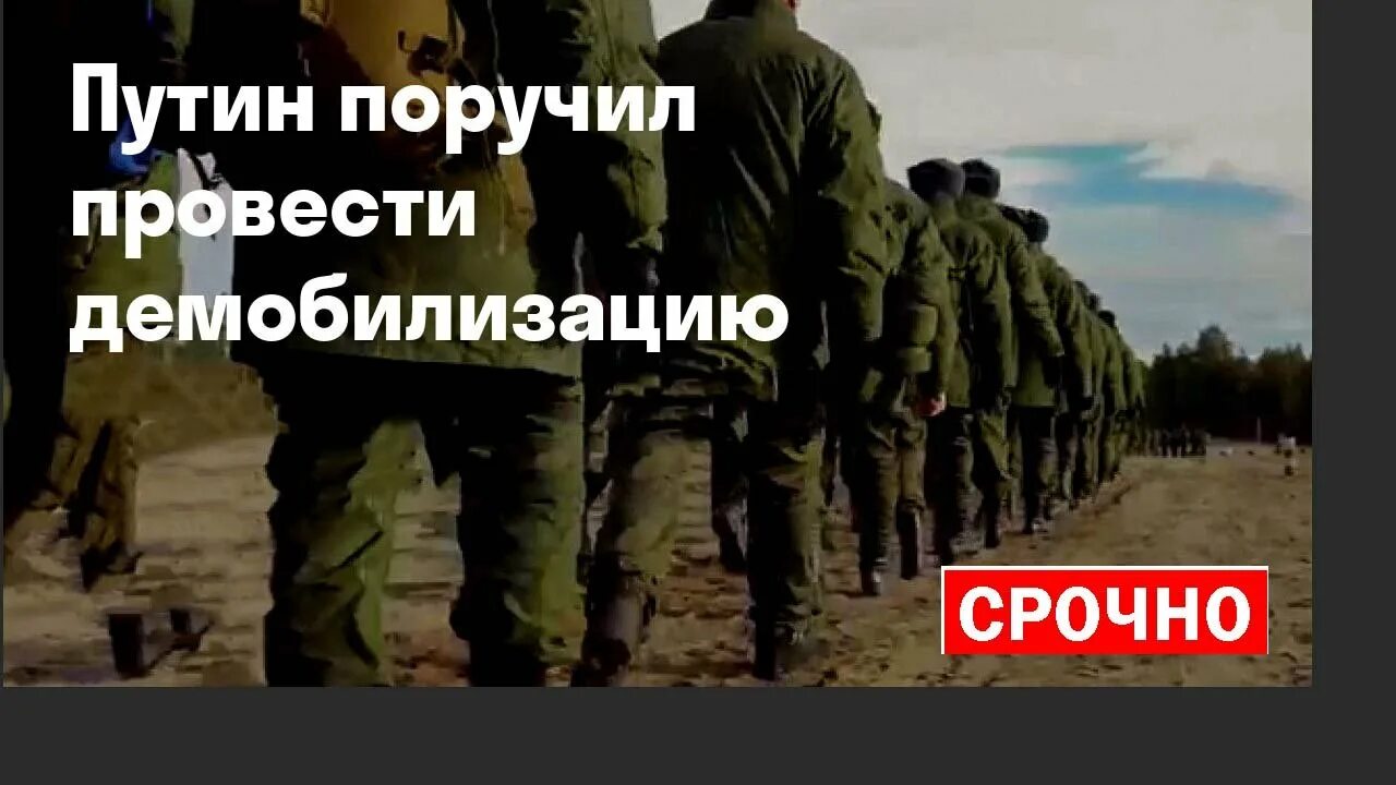 Демобилизация это простыми словами