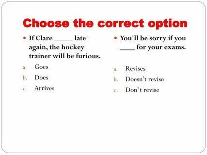 Choose the correct option she play plays