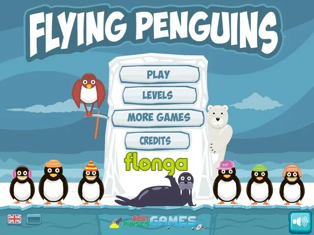 Flying penguin