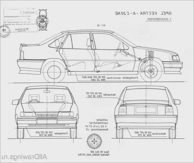 Размер опель омега б. Опель Вектра б габариты. Opel Vectra чертеж. Чертеж кузова Opel Omega b. Опель Вектра чертеж.