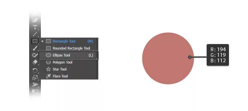 Round tool. Инструмент Ellipse Tool. Инструмент Ellipse Tool в Adobe Illustrator. Direct selection Tool в иллюстраторе. Инструмент эллипс в Illustrator.