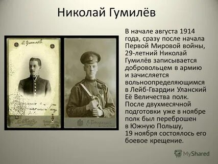 Жизнь н гумилева