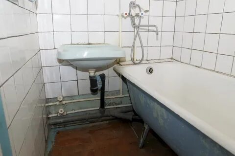 Советские ванные хрущевки