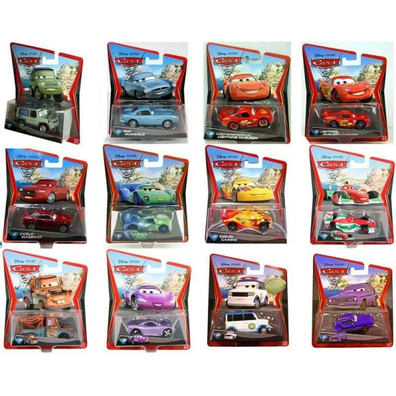 Модель "базовые машинки" в асс. cars2 Mattel р57493 1938w. Машинки Маттел Тачки 2. Базовые машинки Mattel cars Disney w1938. Маккуин молния Маккуин игрушки Тачки.