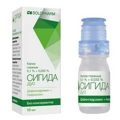 Сигида глазные капли