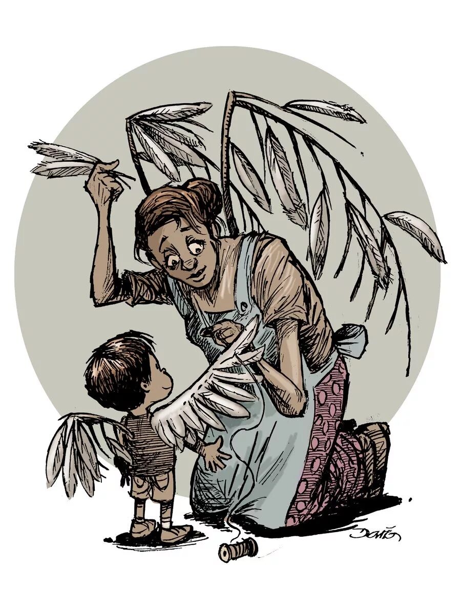 Отдавать детей в люди. Карикатуры со смыслом. самопожертвование карикатура. рисунки со смыслом родители и дети. родители жертвуют собой ради детей.