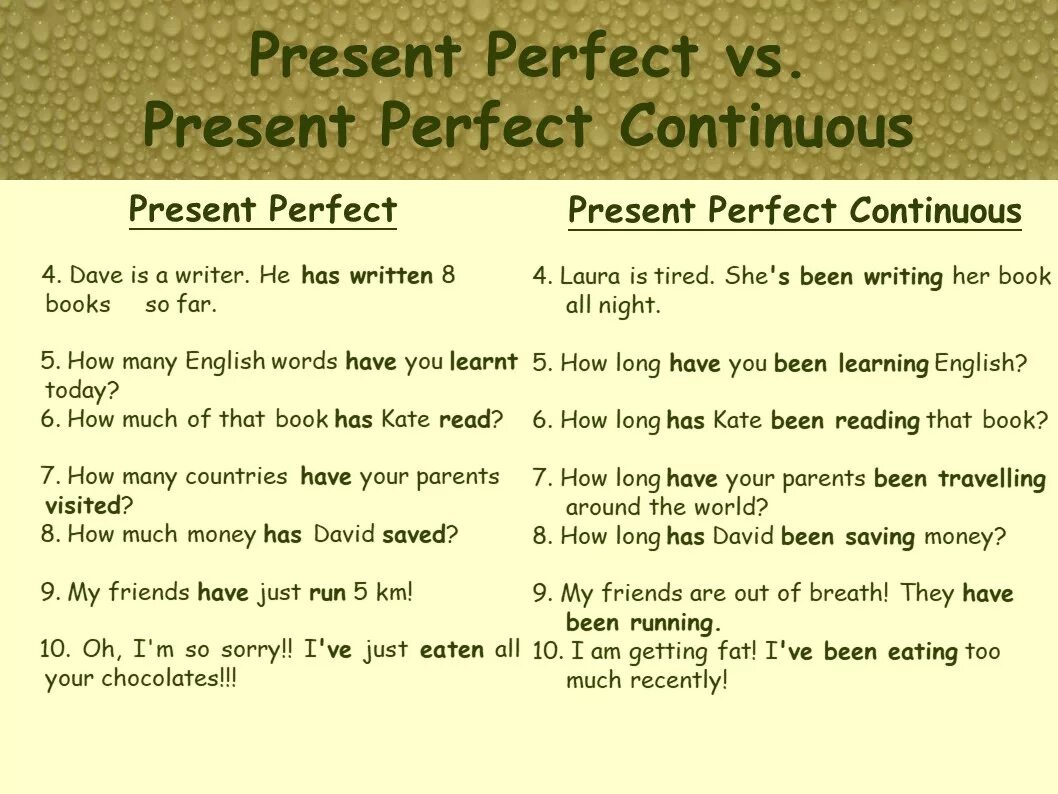 Present perfect present perfect Continuous. Отличие present perfect Continuous. Present perfect и present perfect Continuous разница. Present perfect present Continuous. Английский 7 класс present perfect continuous