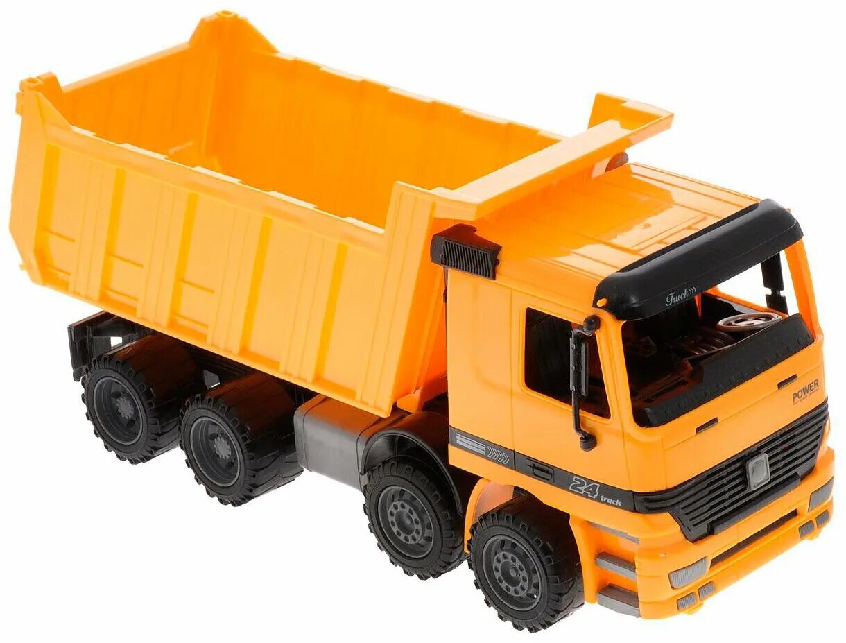 Truck toy cars. Оранжевый грузовик КАМАЗ Полесье. Dickie Toys Dump Truck самосвал. Dumper Truck самосвал игрушка. Stellar грузовик самосвал.